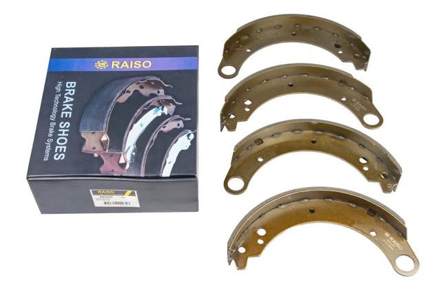 Тормоза рабочие задние ножные и тормозные барабаны Raiso RB2435 цена, от 21.92 USD