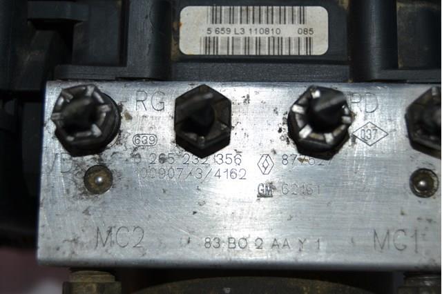 Блок АБС 0265232356 Renault (RVI)