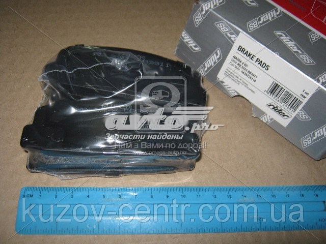 Колодки тормозные задние дисковые RIDER RD3323DB3311
