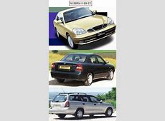 Левое боковое зеркало на Daewoo Nubira II J15