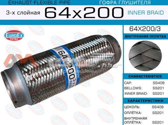 Гофра приемной трубы Euroex 64X2003 цена, от 20.81 USD