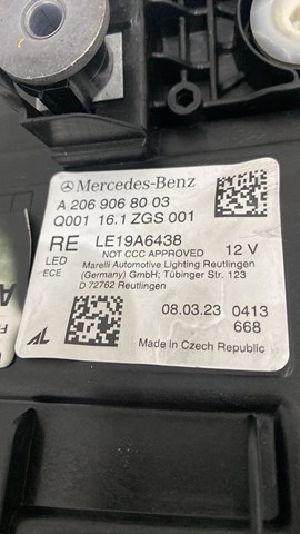  Mercedes 2069068003 цена, от 627.17 USD