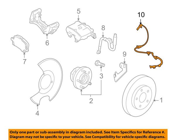 Купить 13470636 Opel Датчик АБС (ABS) передний