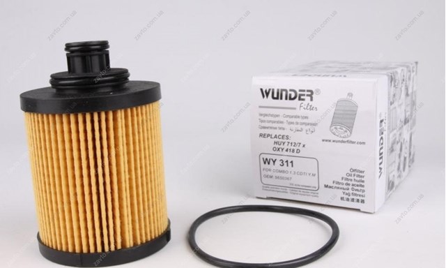 WY311 Wunder Масляный фильтр двигателя