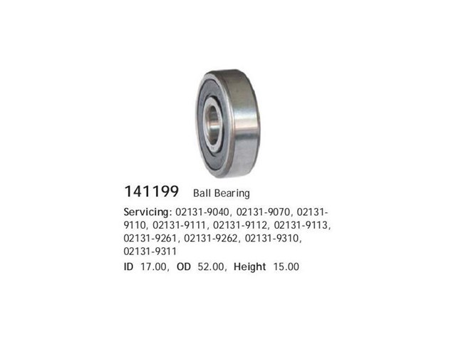 Escova do motor de arranco 140975 Cargo