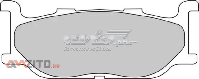 Купить FDB781P Ferodo Колодки тормозные