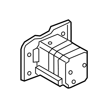 Кронштейн усилителя заднего бампера FPS FP5065986