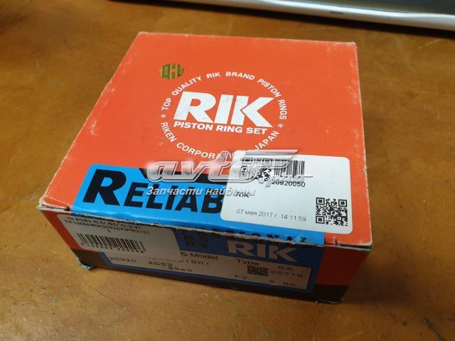 Поршневые кольца, стандартные Riken 20920 цена, от 22.32 USD