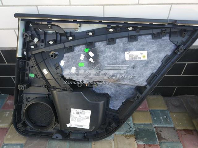 Обшивка (облицовка) внутренняя двери задней правой 3C5867211 VAG