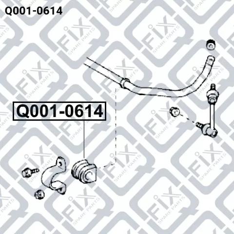 Втулка стабилизатора Q0010614 Q-fix