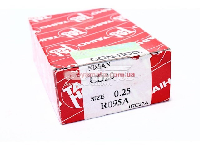 R095A025 Taiho Вкладыши коленвала шатунные комплект 1-й ремонт