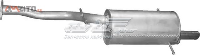 Глушитель задний 4616 Polmostrow