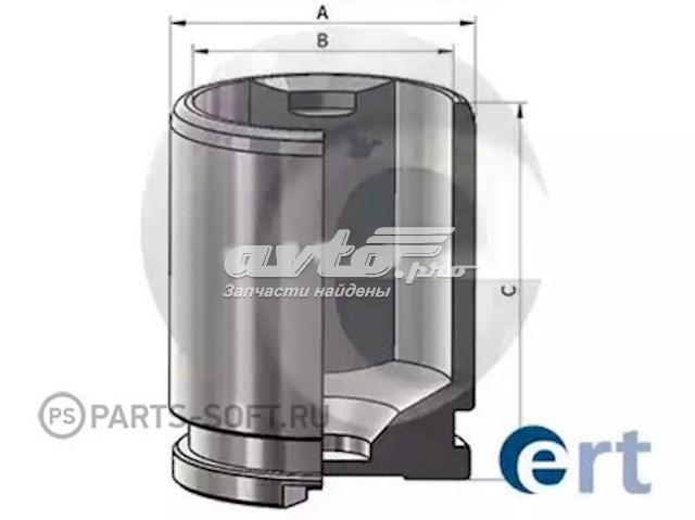 Поршень суппорта тормозного заднего 151175C ERT