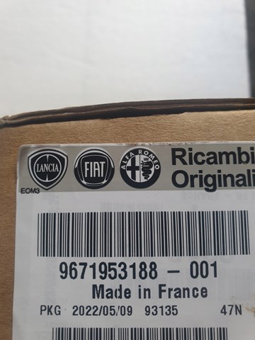 9671953188 FIAT Arbol (Eje) Primario para Caja de Cambios 9671953188 FIAT