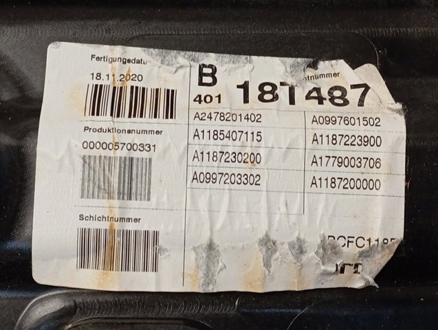 Купить A1187200000 Mercedes Подъемник механический ветрового стекла