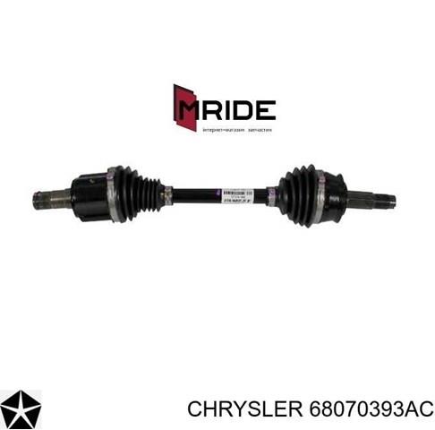 Левая полуось Chrysler 68070393AC