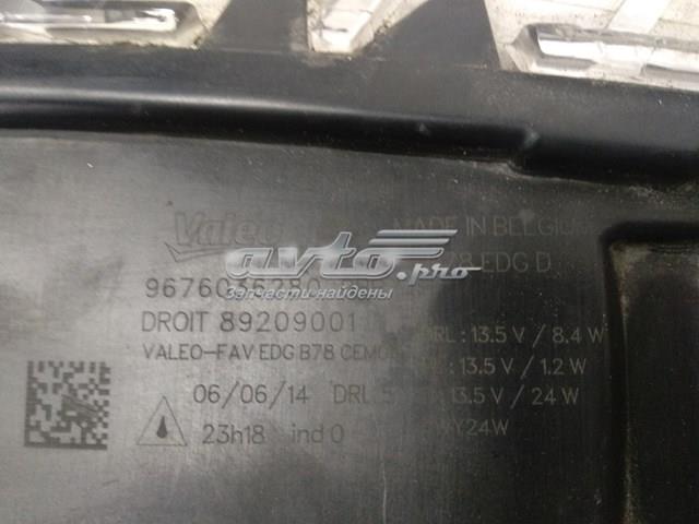 9676036280 Peugeot/Citroen Фара дневного света, правая