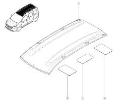 Крыша 731122426R Renault (RVI)