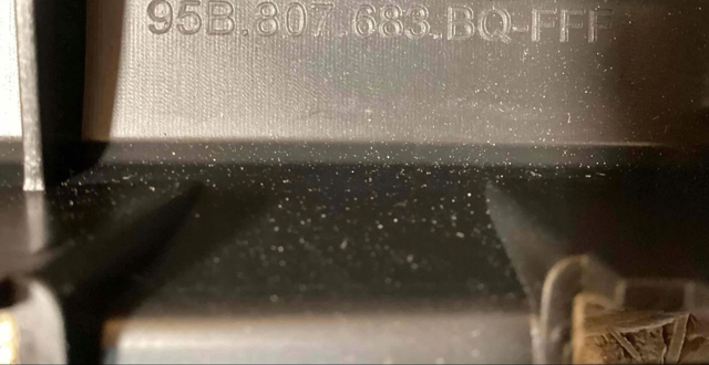 95B807683CF Porsche 