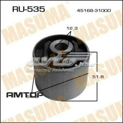 Сайлентблок задней поперечной тяги Masuma RU535 цена, от 10.32 USD