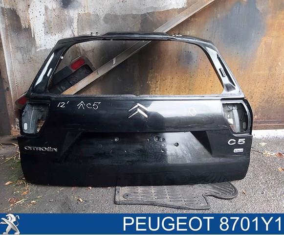 8701Y1 Peugeot/Citroen porta traseira (3ª/5ª porta-malas (tampa de alcapão)