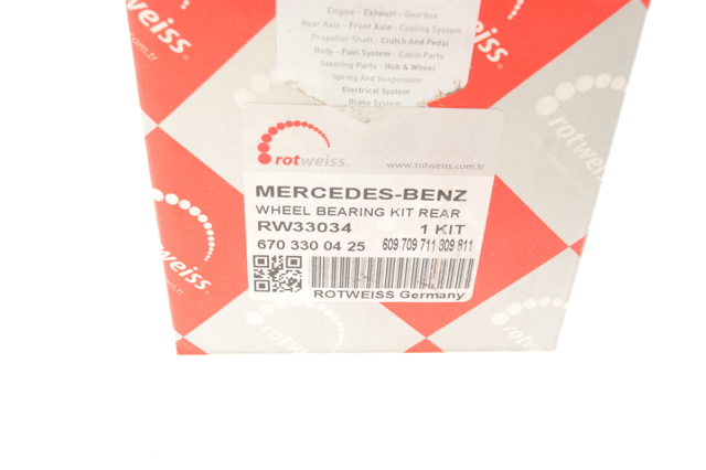 Купить RW33034 Rotweiss Подшипник передней ступицы