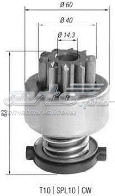 Бендикс стартера MAGNETI MARELLI 940113020393