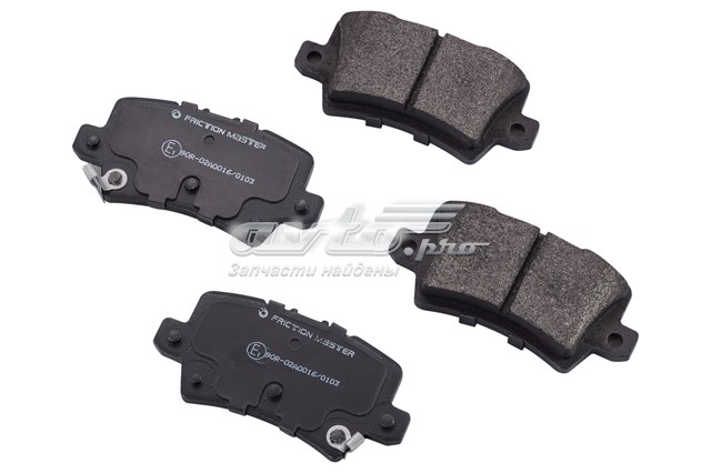 Передние тормозные колодки MKD2011 Friction Master