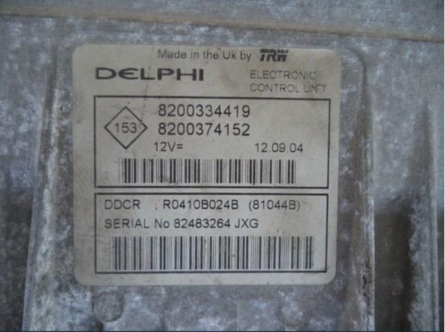 ЭБУ двигателем Renault (RVI) 8200374152 цена, от 18.74 USD