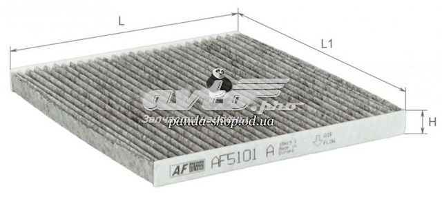 Фильтр воздушный отопителя Alpha Filter AF5101A цена, от 2.85 USD