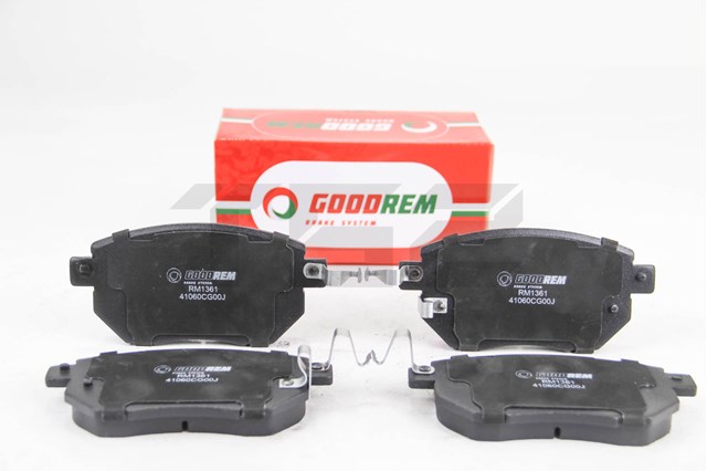 Колодки тормозные передние дисковые GOODREM RM1361