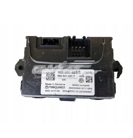 992907483P Porsche Модуль управления (ЭБУ) заднего сполера