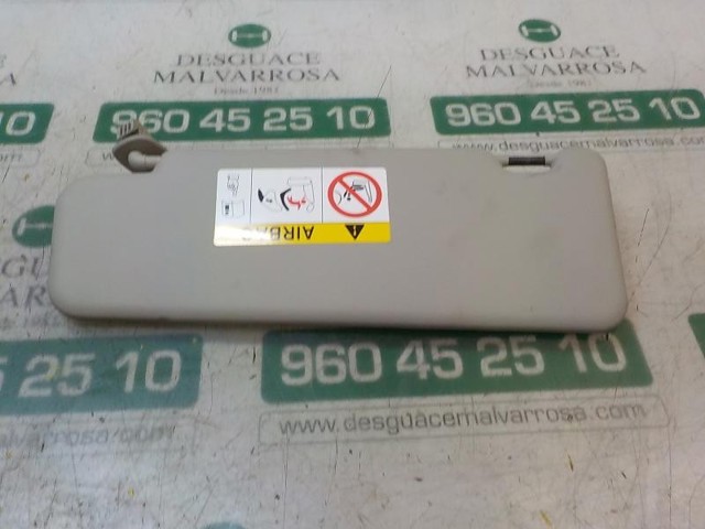 Козырек солнцезащитный автомобиля Renault (RVI) 964001213R цена, от 19.17 USD