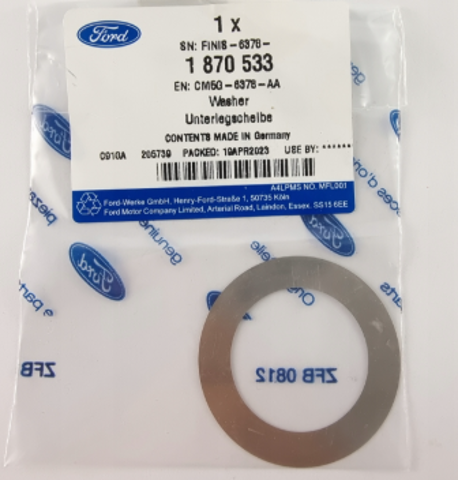 1870533 FORD Arandela, cigüeñal polea original y equivalente