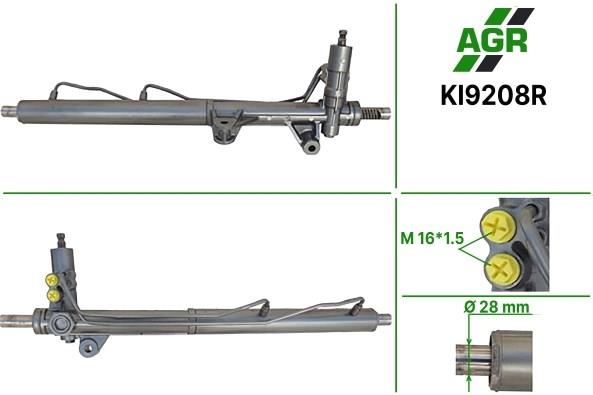 KI9208R AGR cremalheira da direção