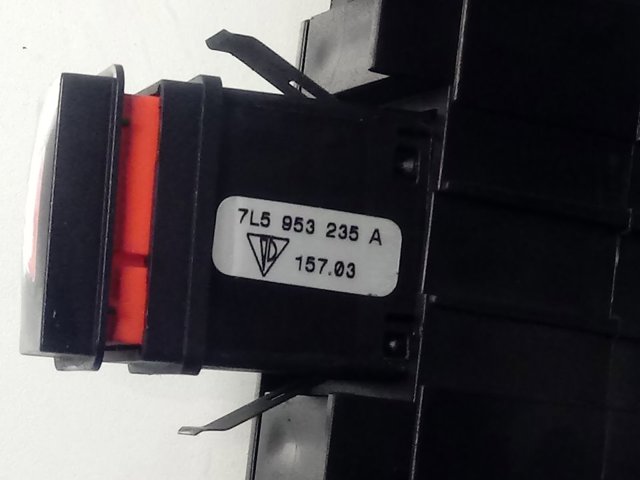 Кнопка аварийного сигнала Porsche 7L5953235A цена, от 3.05 USD