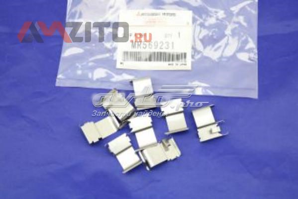 Комплект пружинок крепления передних дисковых колодок Matomi SH1603