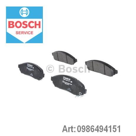 Передние тормозные колодки 986494151 Bosch