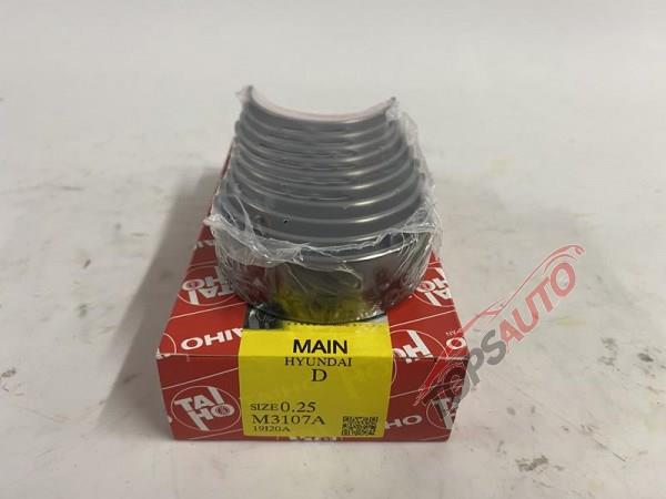 Купить M3107A025 Taiho Вкладыши коленвала коренные, комплект, 1-й ремонт (+0,25)