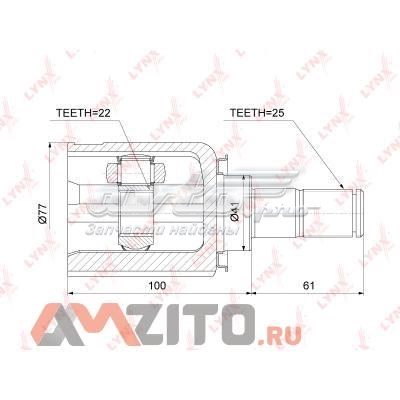 ШРУС внутренний передний CI3743 Lynxauto