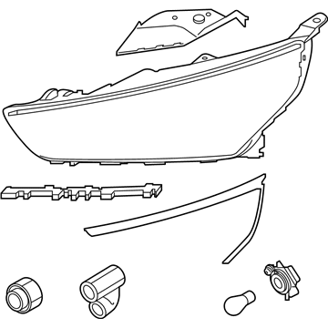 92101G2240 Hyundai/Kia Фара
