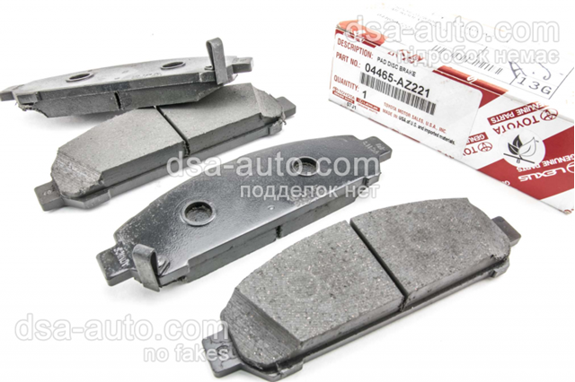 04465AZ221 Toyota Колодки передние