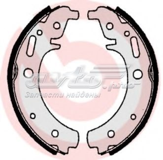 S99502 Brembo sapatas do freio de tambor dianteiras