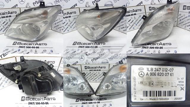 Фара левая Mercedes A9068200761 цена, от 63.36 USD