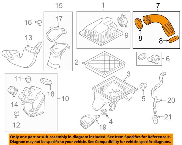 13254589 Opel cano derivado de ar, da válvula de borboleta