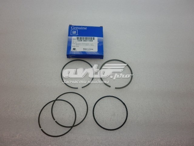 96611459 General Motors kit de anéis de pistão de motor, 1ª reparação ( + 0,25)