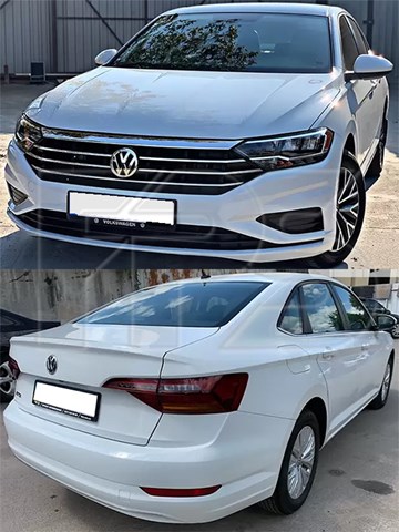 Moldura central do pára-choque traseiro para Volkswagen Jetta (BU3)