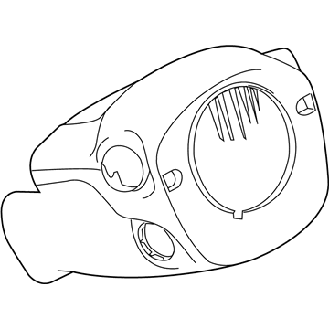 Защитный кожух рулевого механизма 484701AA1B Nissan/Infiniti