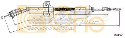 10.8069 Cofle cabo traseiro direito/esquerdo do freio de estacionamento