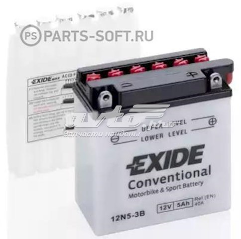 Купить Аккумулятор Exide 5 А/ч (12N53B)